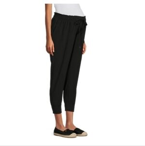 TIME AND TRU BLACK MATERNITY RELAXED FIT JOGGER